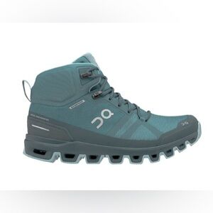 On Running Teal Athletic Cloudrock Swiss Engineering Waterproof Women's Size 5.5